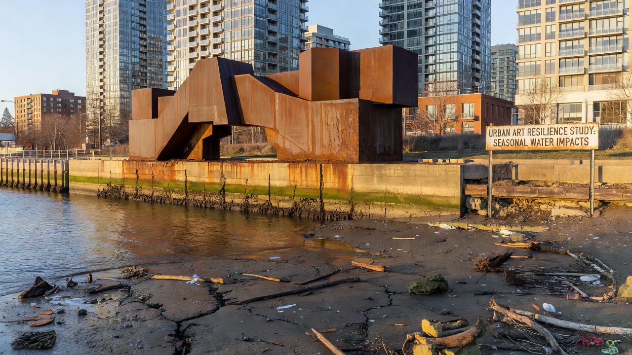 How Seasonal Water Level Fluctuations Impact Public Art Durability in Urban Waterfront Areas